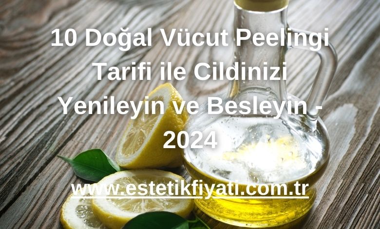 Limon ve Zeytin Yağı Peelingi