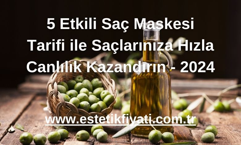 Yumurta ve Zeytinyağı Güçlendirici Maske