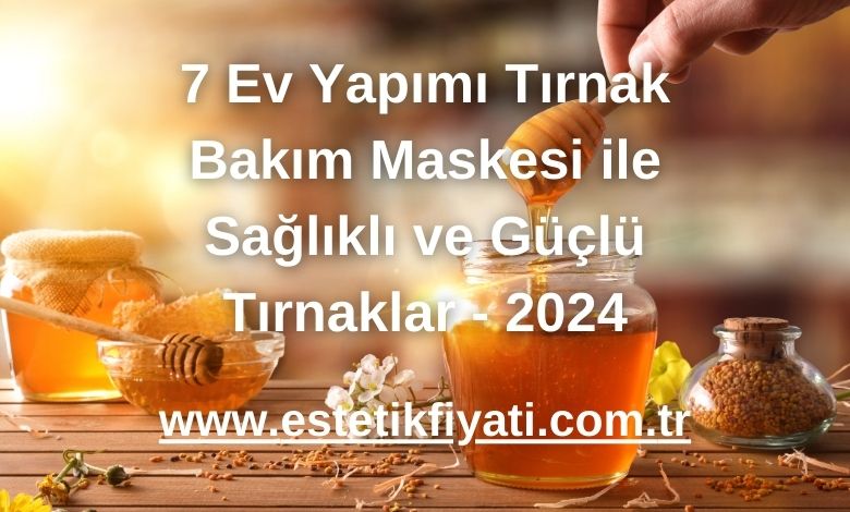 Bal ve E Vitamini Maskesi