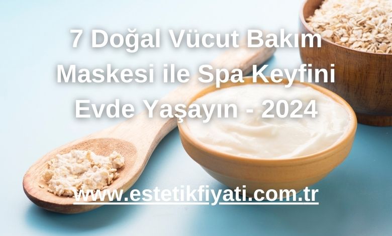 Yulaf Ezmesi ve Yoğurt Maskesi