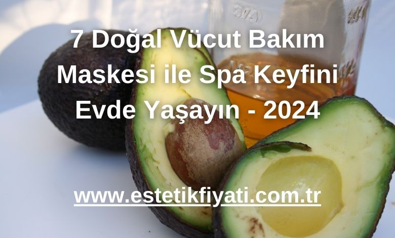 Avokado ve Bal Maskesi