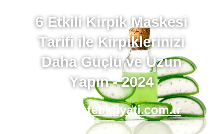 Aloe Vera ve E Vitamini Maskesi