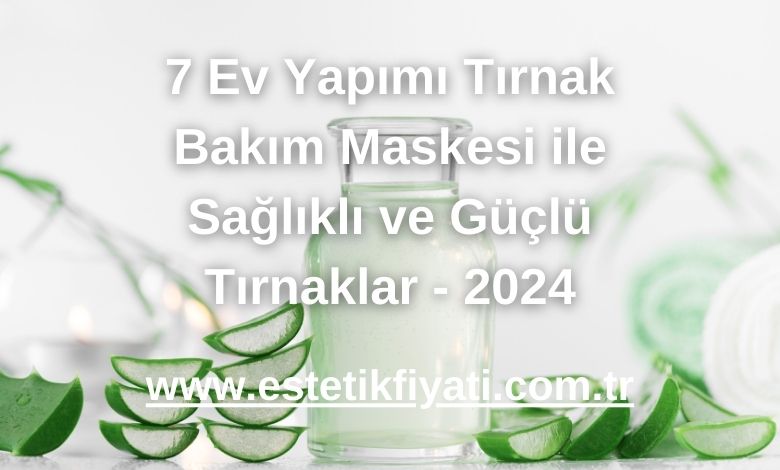 Aloe Vera ve E Vitamini Maskesi