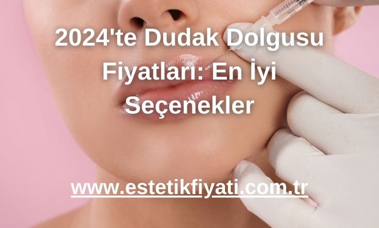 2024'te Dudak Dolgusu Fiyatları: En İyi Seçenekler