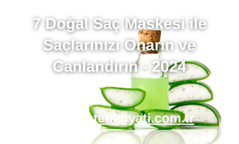 Aloe Vera ve E Vitamini Maskesi