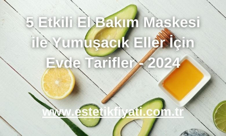 Avokado ve Bal Maskesi