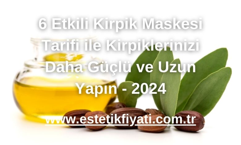 Jojoba Yağı ve Çay Ağacı Yağı Kirpik Maskesi