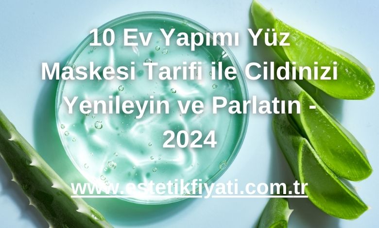 Salatalık ve Aloe Vera Jeli Yatıştırıcı Maske