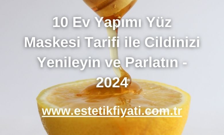 Limon ve Bal Aydınlatıcı Maske