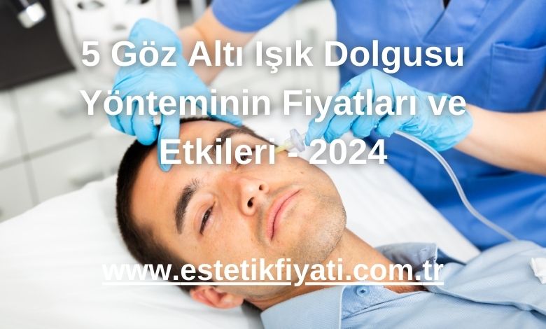 Karboksiterapi ile Göz Altı Tedavisi