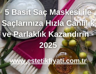 5 Basit Saç Maskesi ile Saçlarınıza Hızla Canlılık ve Parlaklık Kazandırın - 2025