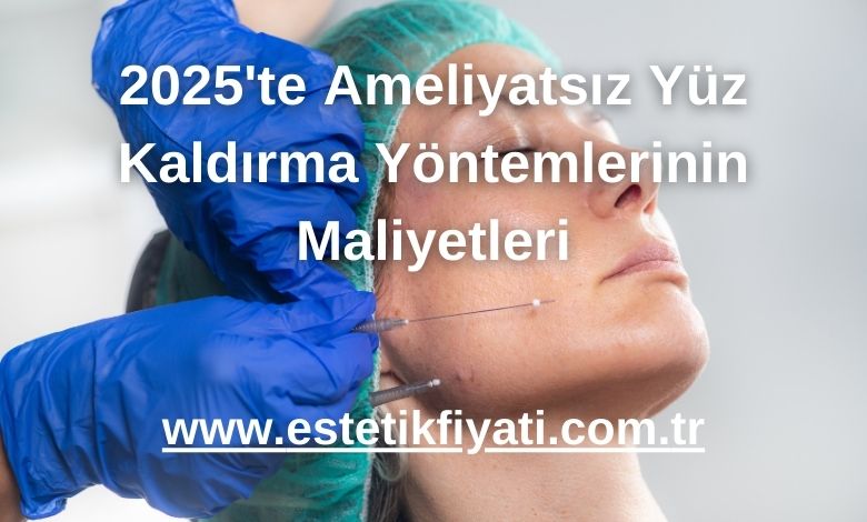 2025'te Ameliyatsız Yüz Kaldırma Yöntemlerinin Maliyetleri